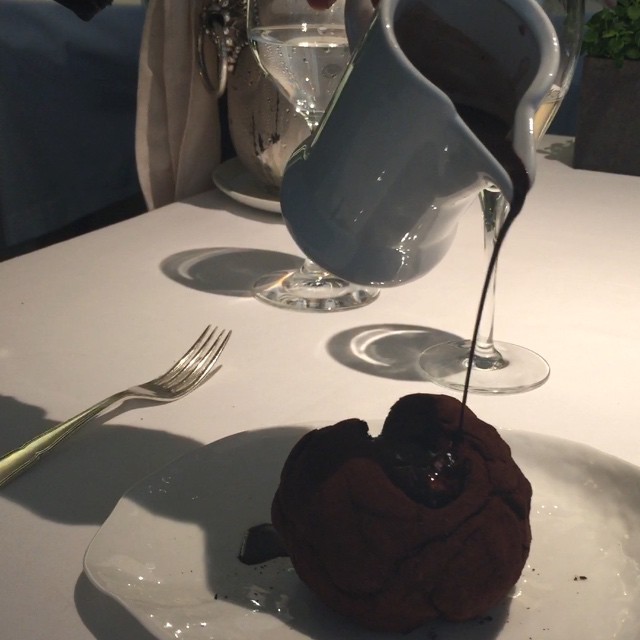 La bomba de chocolate!!!! #Arzak